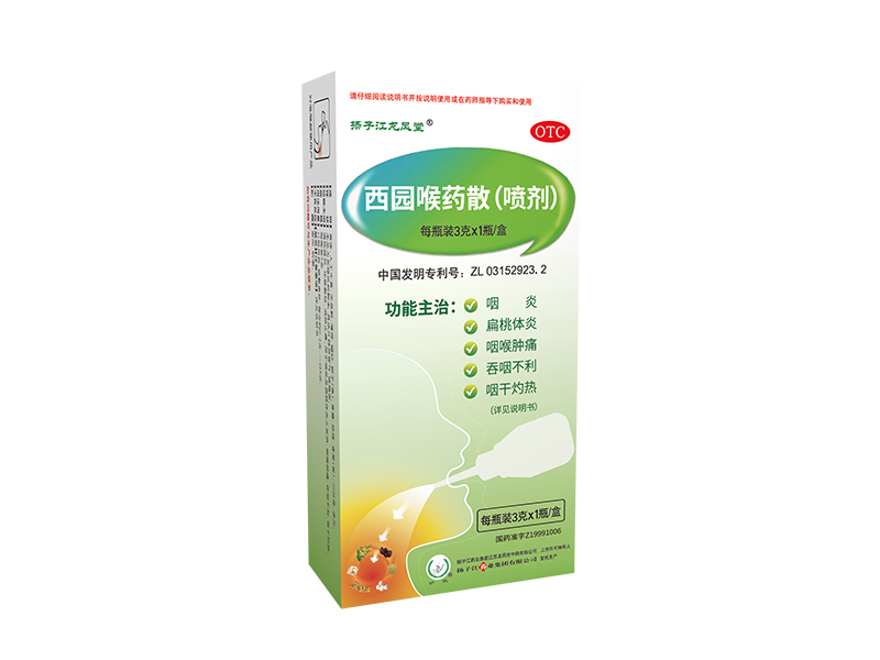 西園喉藥散